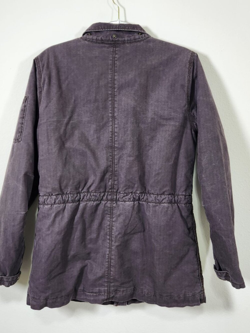 Carhartt Womens Jacket Small 4-6 Utility Field Work Chore Full Zip Pockets Brown - Picture 7 of 16